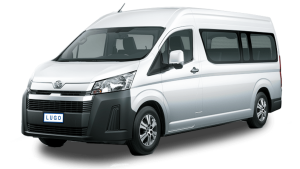 Toyota Hiace Blanco de frente
