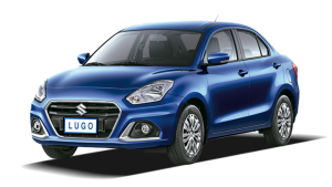 Vehículo de flota Susuki DZire 2024 color azul
